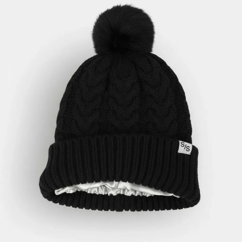 Skinliy Silk Pom | Sort