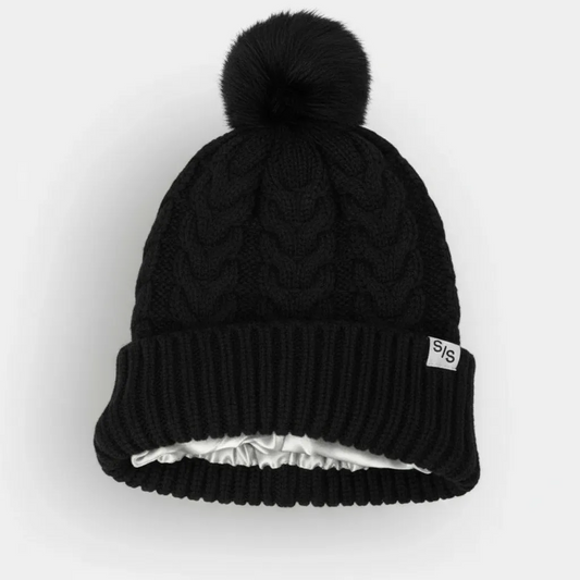 Skinliy Silk Pom | Sort